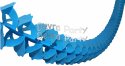 (image for) 12 Foot Turquoise Oval Garland (12 pcs)