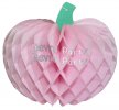 (image for) Tissue Paper Pumpkin Decoration, 10 Inch, Light Pink (12 pcs)