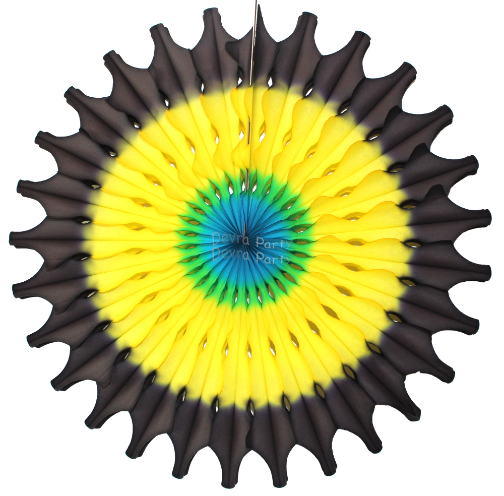 (image for) Bahamian 18 Inch Fan Decoration (12 pcs)