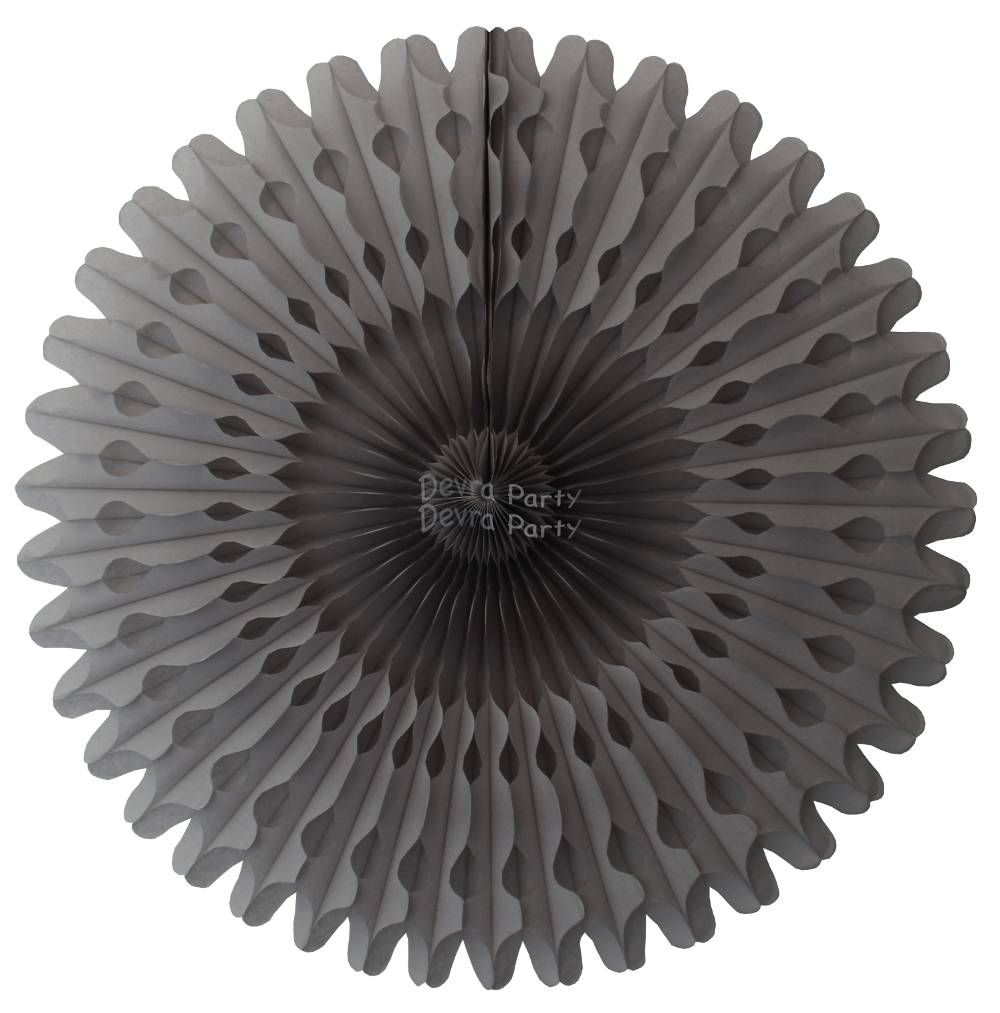 (image for) 26 Inch Tissue Fan Gray (12 pcs)