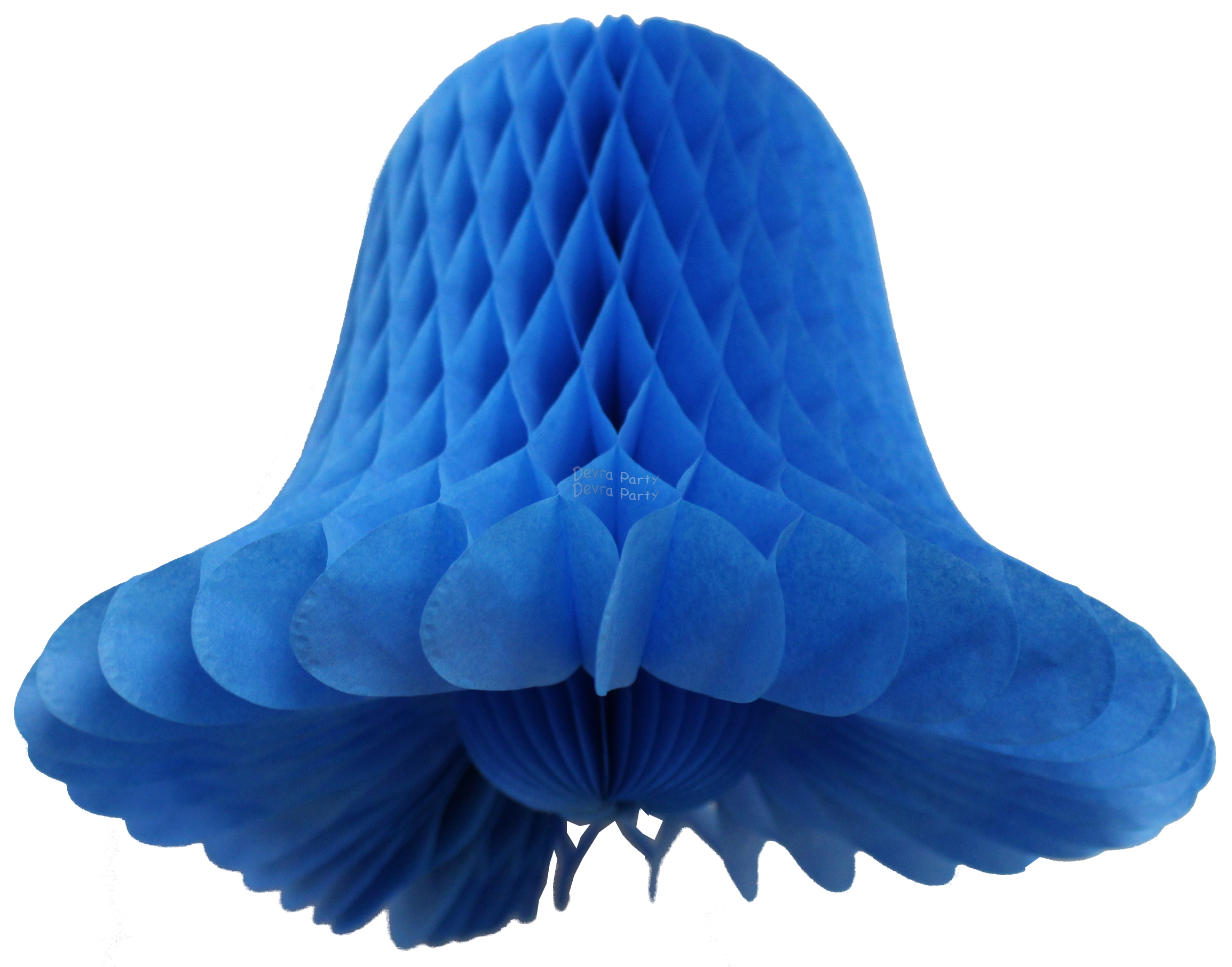 (image for) Turquoise Honeycomb Bell (12 Pieces)
