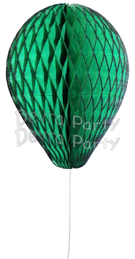 11 Inch Dark Green Honeycomb Balloon Decoration (12 pieces) - Click Image to Close