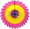 (image for) Cerise Yellow Purple Fanburst Decoration (12 pcs)