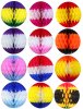 14 Inch Honeycomb Ball Multi Colors (12 pcs)