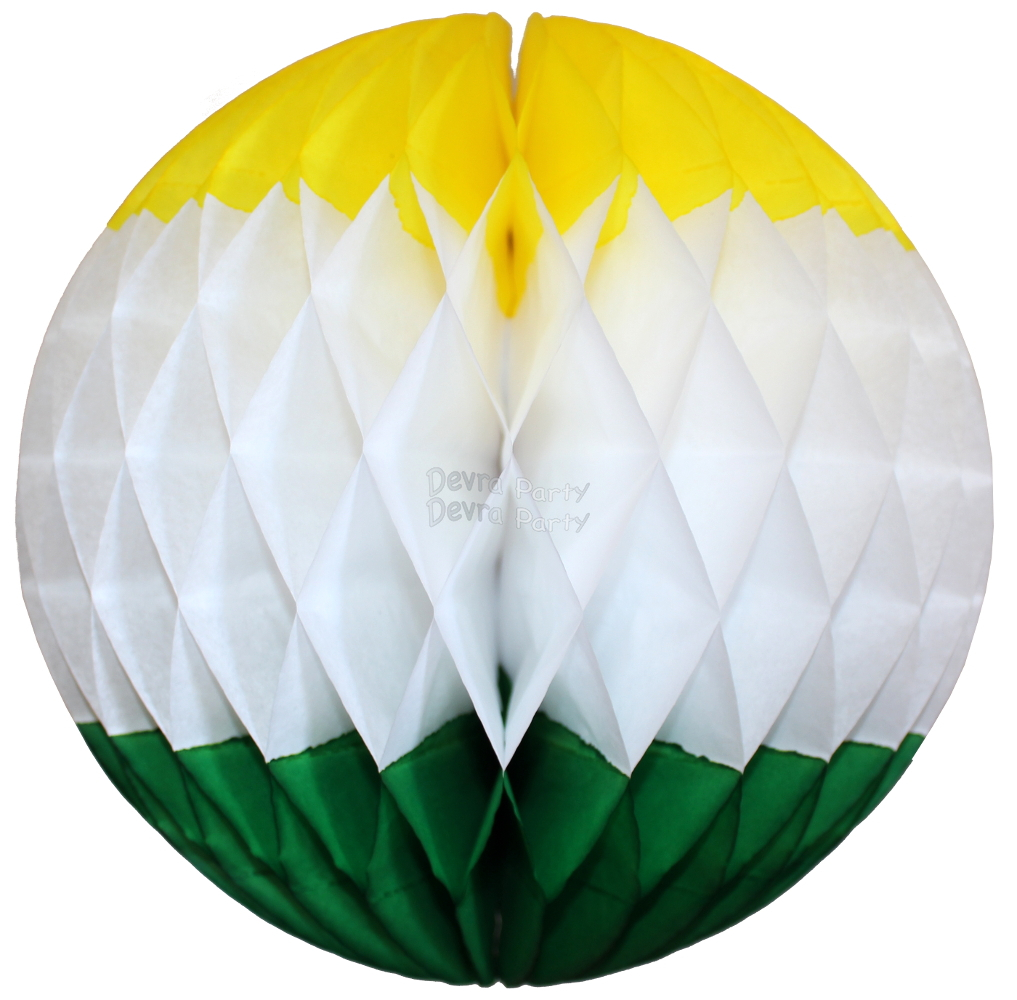 (image for) Spring Themed Honeycomb Ball Decoration (12 pcs)