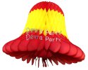 (image for) Red Yellow Red Bell Decoration (12 Pieces)
