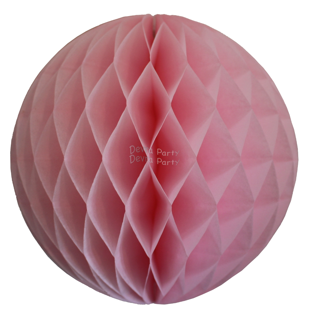 (image for) Light Pink Tissue Paper Balls (12 pcs)