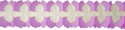 12 Foot Cross Garland Decoration Lilac & White (12 pcs)