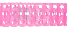 (image for) Pink Full Tissue Garland (12 pcs)