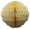 (image for) 14 Inch Puff Ball Classic and Vintage Ivory (12 pcs)