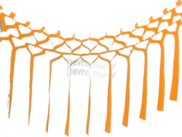 (image for) Gold Streamer Garland Decoration (12 pcs)
