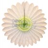 (image for) Cool Mint and White Fanburst Decoration (12 pcs)