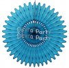(image for) 26 Inch Tissue Fan Turquoise (12 pcs)