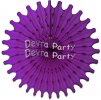 (image for) Purple 18 Inch Tissue Paper Fan (12 Pieces)