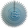 (image for) 21 Inch Tissue Fan Light Blue (12 pcs)
