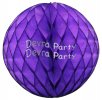 (image for) Purple Tissue Paper Ball (12 pcs)