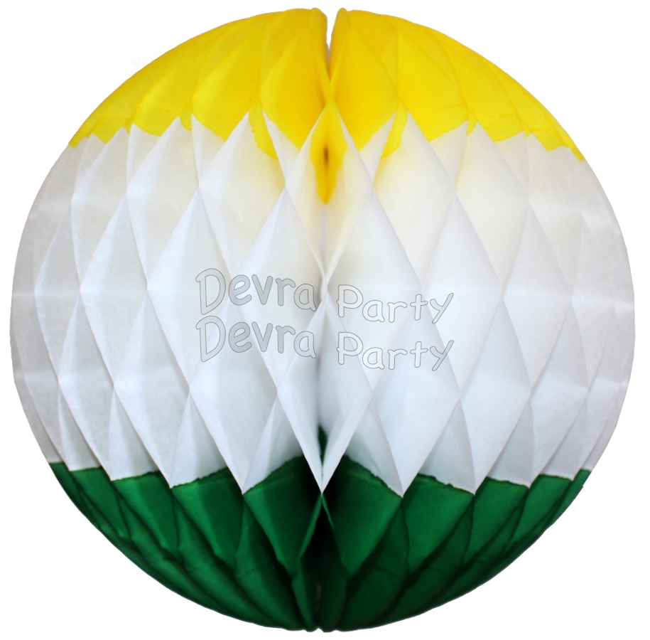 Spring Themed Honeycomb Ball Decoration (12 pcs) - Click Image to Close