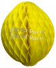 (image for) Honeycomb Lemon Decoration, 14 Inch (12 pcs)