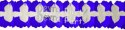 (image for) 12 Foot Cross Garland Decoration Dark Blue & White (12 pcs)