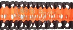 (image for) 12 Foot Tissue Paper Halloween Full Garland (12 pcs)