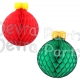 19 inch Classic Round Honeycomb Ornament Decoration (6 pcs)