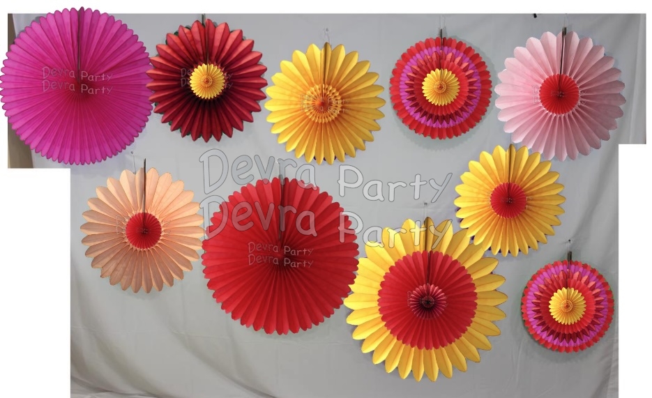 Warm Tone - 10 Fan Kit - Click Image to Close