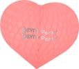 (image for) Heart Decoration 18 Inch Pink (12 pcs)