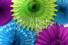 (image for) Peacock (Lime, Purple, Turquoise)