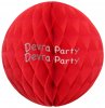 (image for) Red Tissue Paper Ball (12 pcs)