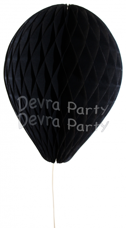 11 Inch Black Honeycomb Balloon Decoration (12 pieces) - Click Image to Close