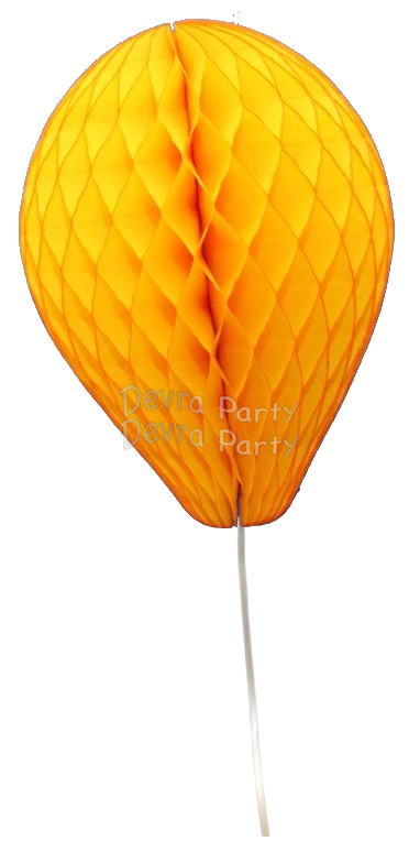 (image for) 11 Inch Gold Honeycomb Balloon Decoration (12 pieces)