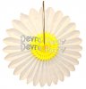 (image for) Yellow and White Daisy Fanburst Decoration (12 pcs)