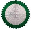 (image for) 27 Inch Deluxe Fan Dark Green White (12 pcs)