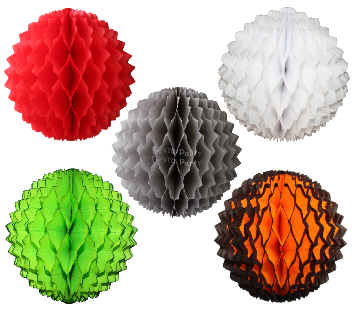 (image for) 7 Inch Honeycomb Spike Ball (12 pcs)
