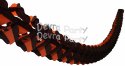 (image for) 12 Foot Tissue Paper Oval Garland Halloween (12 pcs)