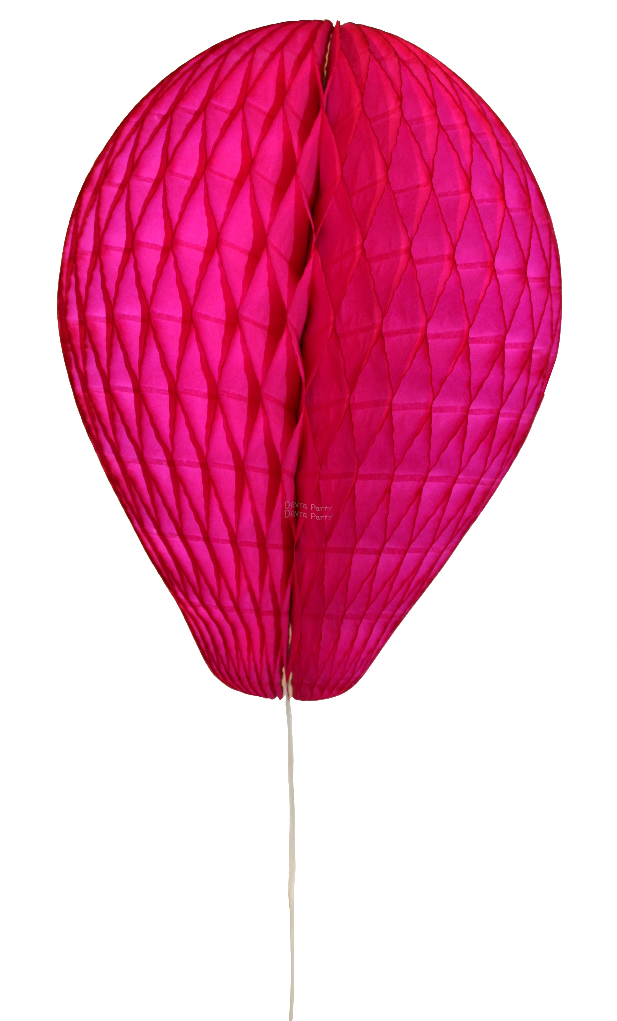 (image for) 11 Inch Cerise Honeycomb Balloon Decoration (12 pieces)