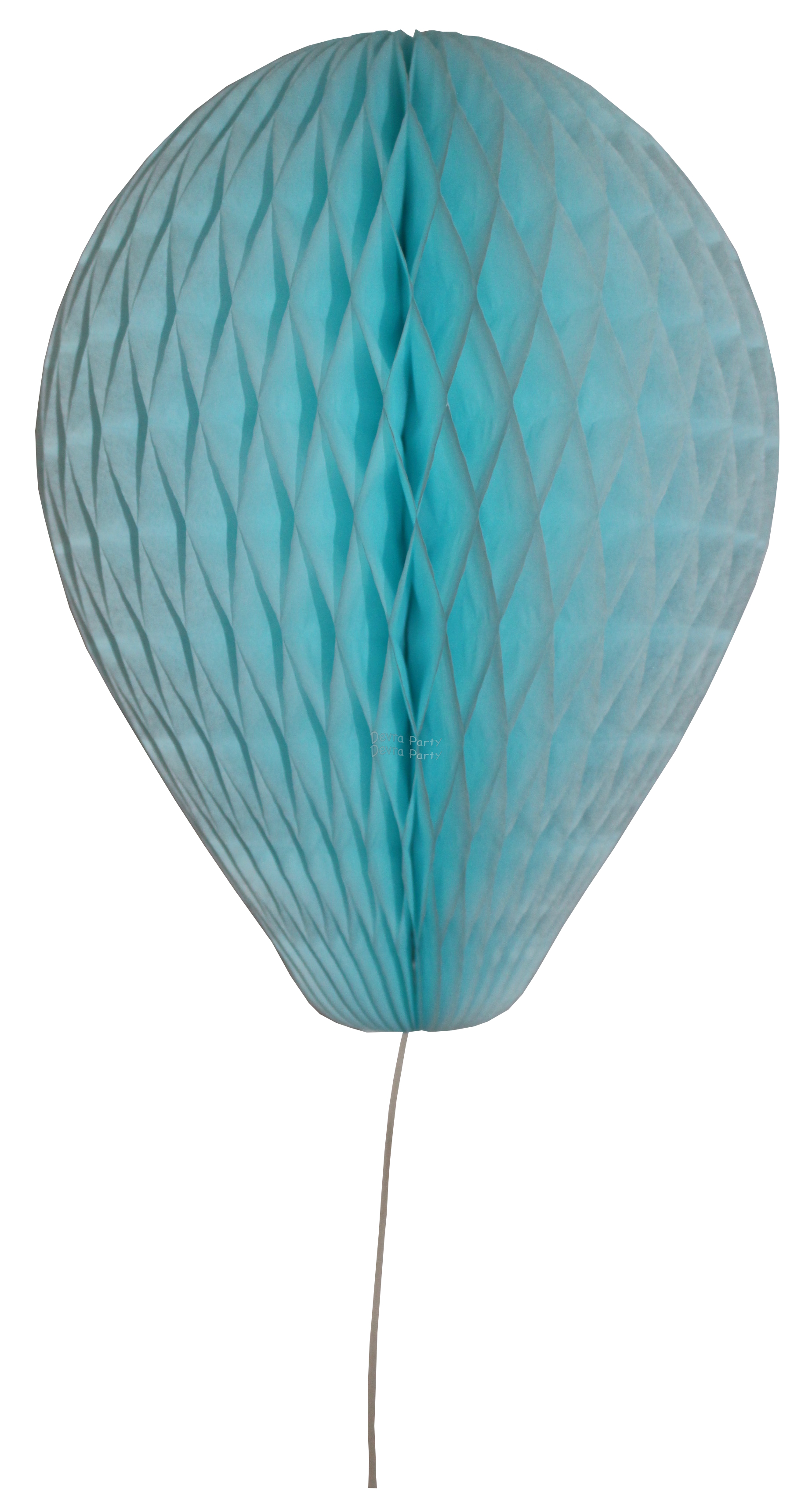 (image for) 11 Inch Light Blue Honeycomb Balloon Decoration (12 pieces)