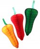 Chili Peppers 15 Inch Honeycomb Tissue Paper Decoration (12 pcs)