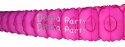 (image for) 12 Foot Cerise Oval Garland (12 pcs)