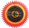 (image for) Kwanzaa 26 Inch Tissue Fan Decoration (12 pcs)