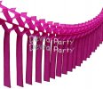 (image for) Cerise Streamer Garland Decoration (12 pcs)