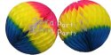 (image for) 5 Inch Honeycomb Balls Multi Party Colors (12 pcs)