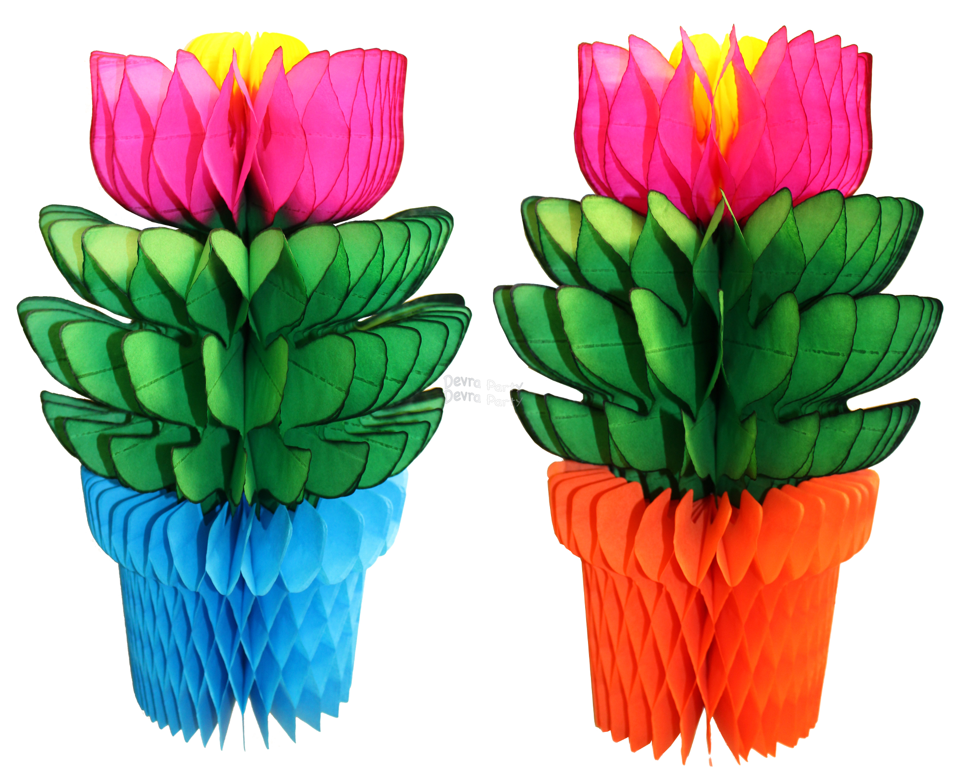 (image for) 16 Inch Honeycomb Tissue Paper Flowerpot (12 pcs)