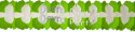 (image for) 12 Foot Cross Garland Decoration Lime Green & White (12 pcs)