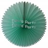 (image for) 13 Inch Fan Decorations Mint Green (12 PCS)