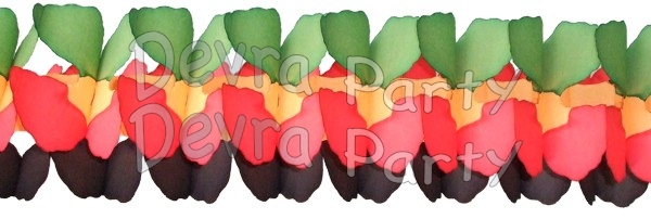 12 Foot Cross Garland Kwanzaa (12 pcs) - Click Image to Close