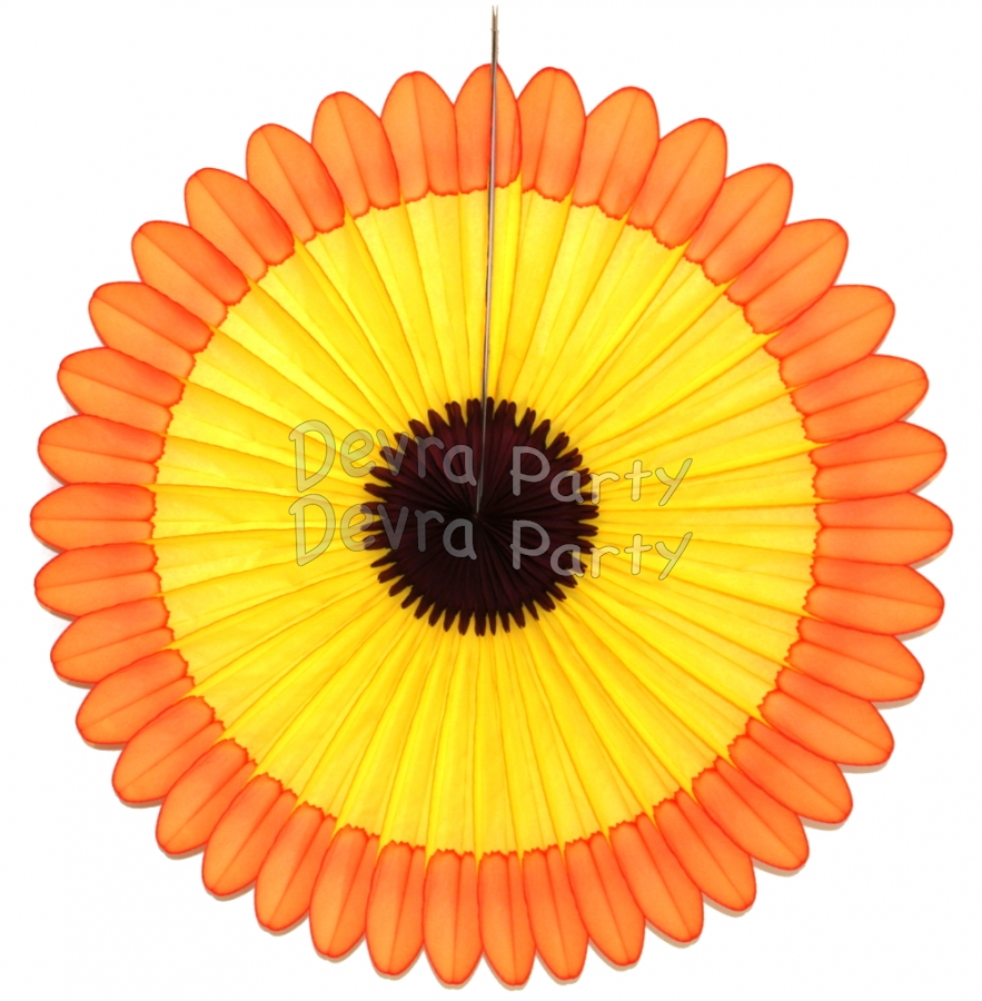 27 Inch Deluxe Fan Fall Colors (12 pcs) - Click Image to Close