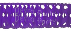 (image for) Purple Full Tissue Garland (12 pcs)