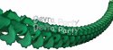 (image for) 12 Foot Dark Green Oval Garland (12 pcs)
