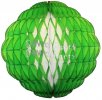 (image for) 14 Inch Puff Ball Light Green and White (12 pcs)